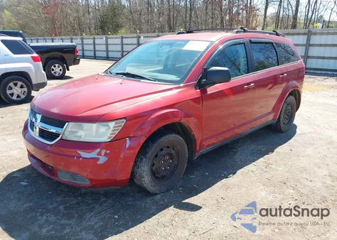 2009 Dodge Journey Se из США, поврежденный, VIN 3D4GG47B39T220048